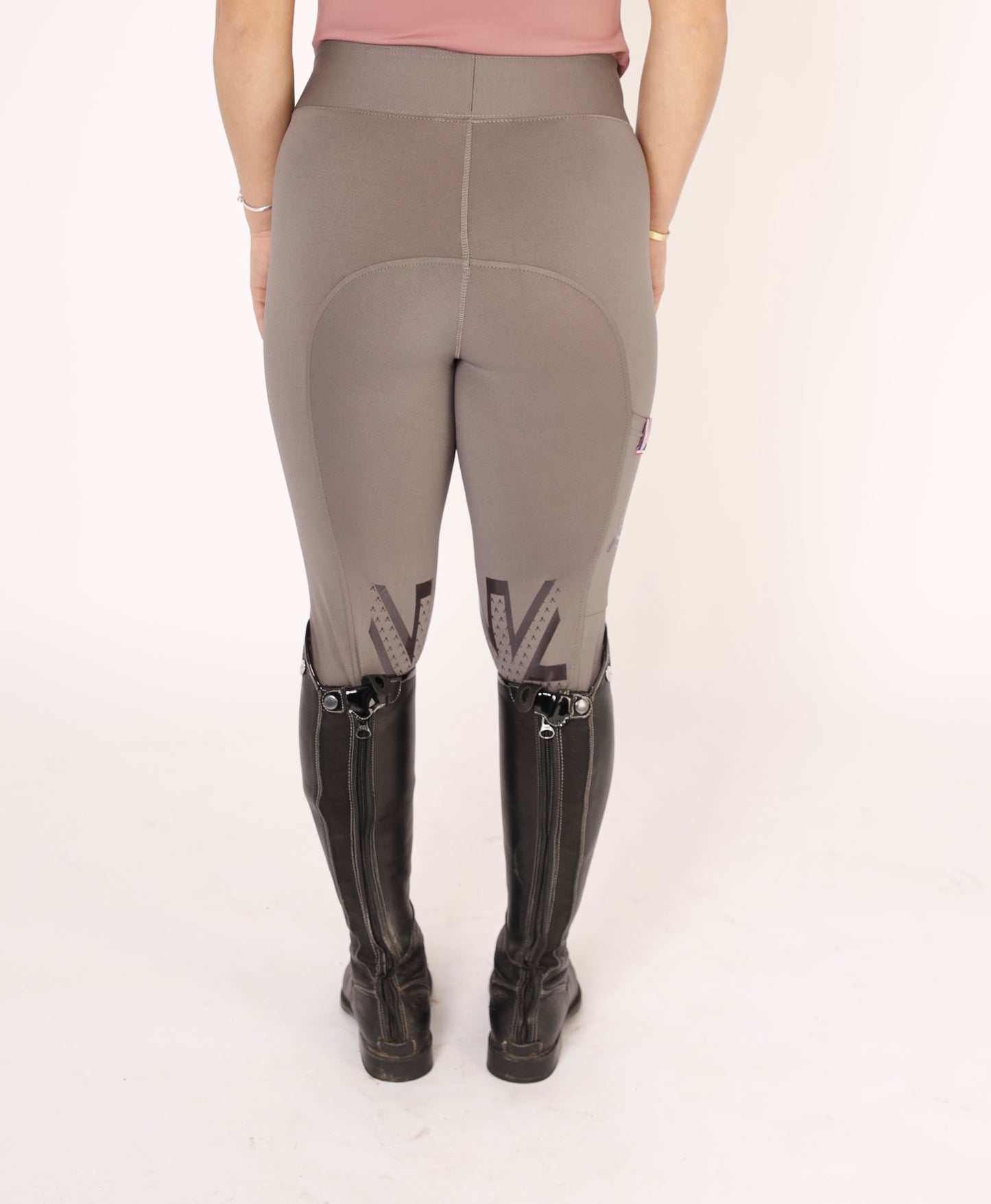 Knee Grip riding leggings Grey