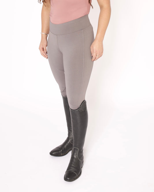 Full seat riding leggings Grey