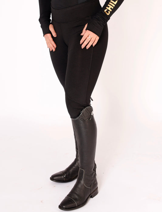 Full seat riding leggings Black